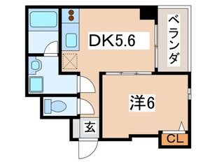 クリスタ文の里の物件間取画像